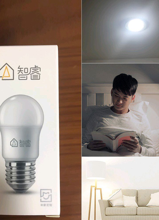 Світлодіодна лампочка xiaomi zhirui light bulb e27 міні 5вт 500лм