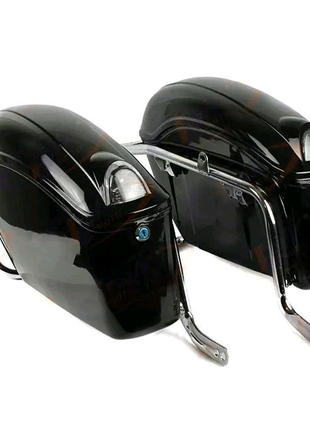 Кофри, багажники на мотоцикл, пластикові