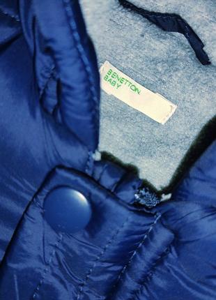 Утеплена фірмова дитяча куртка benetton, 68 розмір

розмір 68.