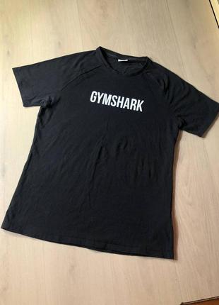 Черная футболка gymshark