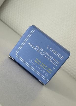 Зволожуюча нічна маска для обличчя laneige water sleeping mask (міні)