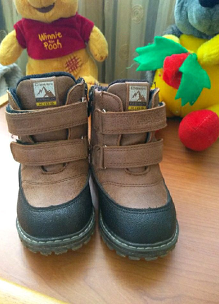 Зимові черевички на хлопчика2 фото