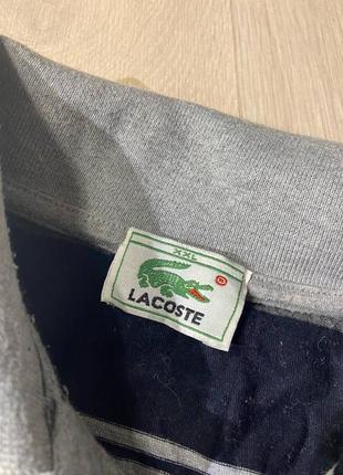 Мужское регби кофта lacoste3 фото