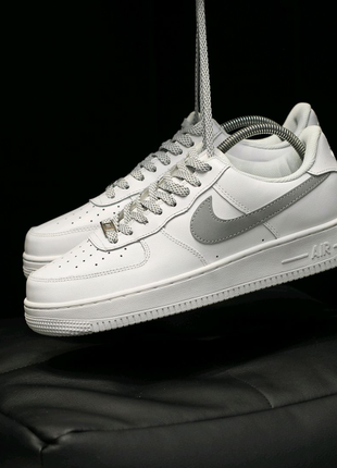 Женские кроссовки nike air force 1 reflective