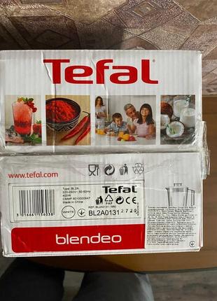 Блендер tefal bl2a0131 белого цвета