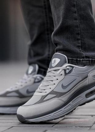 Nike air max grey4 фото