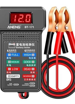 Тестер акб 12v digital battery tester aneng bt-171