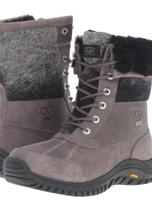 Ботинки сапоги ugg adirondack boot ii charcoal .оригинал