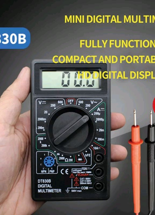 Цифровий мультиметр dt-830b тестер