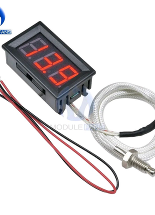 Термометр вбудований цифровий 
живлення 6v - 12 v2 фото