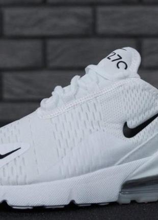 Кроссовки унисекс nike air max 270 найки ейр макс белые white размеры спрашивайте