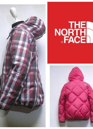 Пуховик the north face 550 оригинал! для девочки 10-12 лет