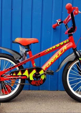 Новий дитячий велосипед 4-5 років 18" formula є кольори #велокрай