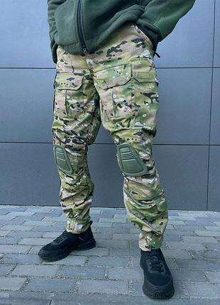 Штани тактичні з наколінниками демісезон rip stop ukr cossacks му
