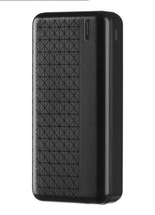 Портативний акумулятор 2е 20000mah geometry pd+qc 18w, black (2e-4 фото