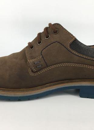 Мужские кожаные ботинки туфли fretz 44 швейцария gore-tex оригина