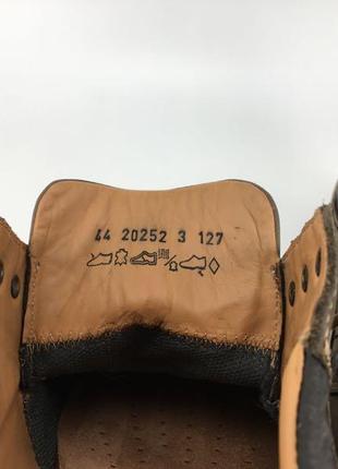 Мужские кожаные ботинки туфли fretz 44 швейцария gore-tex оригина