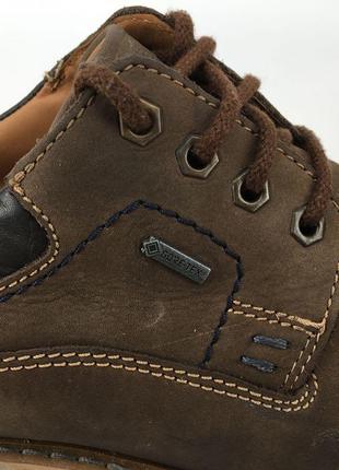 Мужские кожаные ботинки туфли fretz 44 швейцария gore-tex оригина