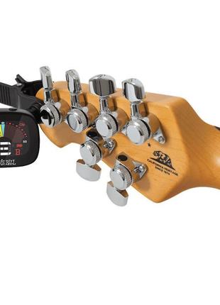 Ernie ball flextune instrument tuner тюнер бас гітара укулеле2 фото