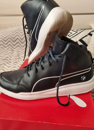 Кеди puma bmw ms casual mid3 фото