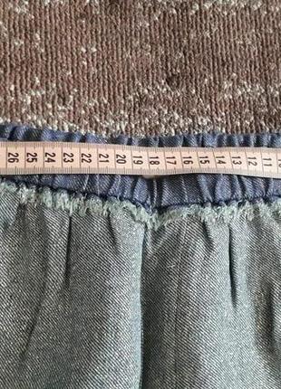 Лакшери итальянские роскошные брюки джоггер с льном под джинс гламур forte6 фото