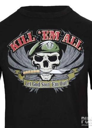 Футболка rothco kill em all t-shirt3 фото