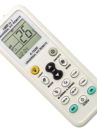 Универсальный пульт дистанционного управления для кондиционеров k-1028e 1000 в 1
