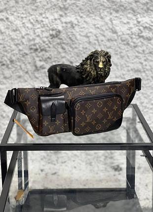 Сумка бананка в стиле louis vuitton