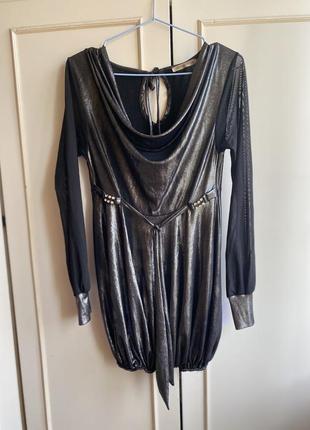 Женское платье-туника отличного качества s/m размер новое!торг!