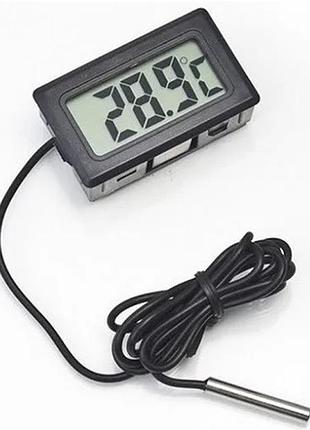 Цифровой термометр tpm-10 (-50 до +110 с) с выносным датчиком (длина - 1 м)