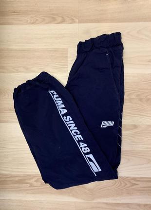 Спортивные штаны puma,в стиле off-white