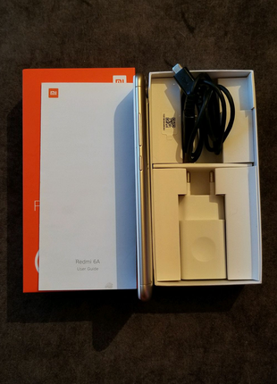 Xiaomi redmi 6a gold (2 sim-карти)8 фото