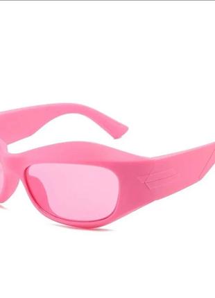 Прямоугольные солнцезащитные очки, пластик, 2 цвета4 фото