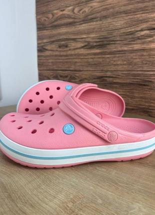 Крокси сабо crocs crocband clog жіночі крокси сабо розпродаж1 фото