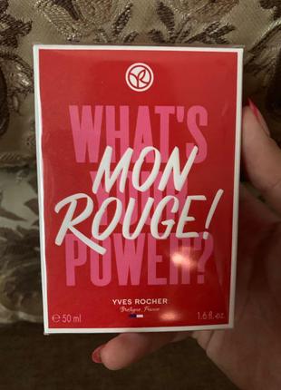 Духи mon rouge від yves rocher