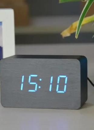Настольные часы vst 863-5 / часы с led экраном / часы-будильник