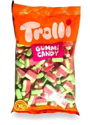 Жевательный мармелад trolli gummi candy 1kg5 фото