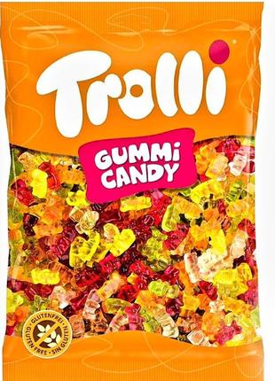 Жевательный мармелад trolli gummi candy 1kg6 фото