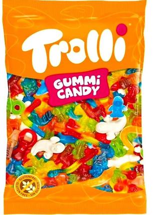 Жевательный мармелад trolli gummi candy 1kg7 фото