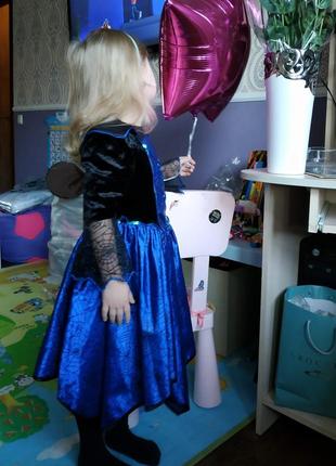 Платье принцесса паутинка хэллоувин карнавал3 фото
