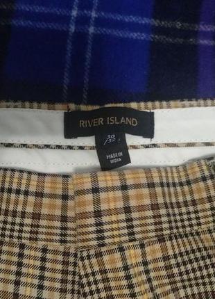 Брюки в клетку river island3 фото