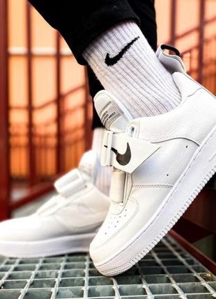 Nike air force 1 "utility white" кросівки чоловічі найк