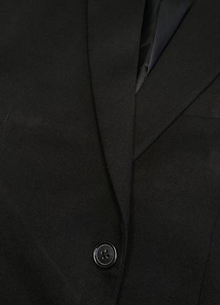 Пиджак черный оверсайз с мужского плеча.7 фото
