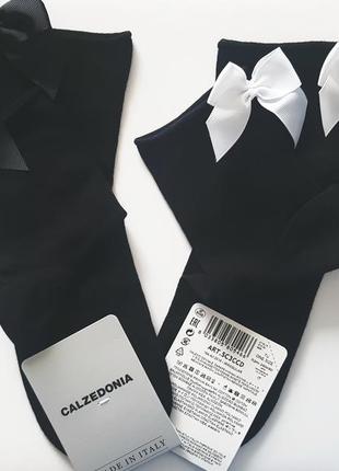 Розкішні шкарпетки calzedonia з атласним бантиком