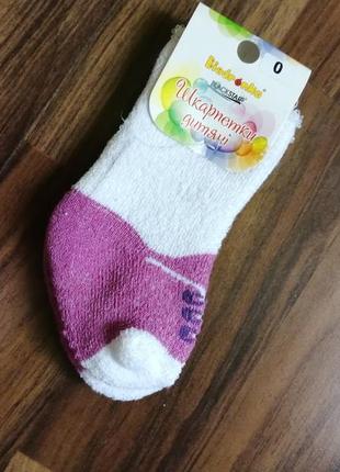 Шкарпетки махрові на новонародженого