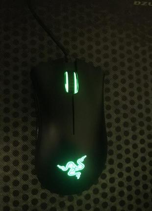 Продам ігрову мишка razer deathadder і механічну клавіатуру motos