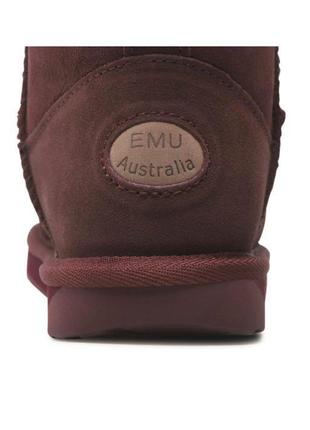 Угги emu australia stinger micro claret/bordeaux