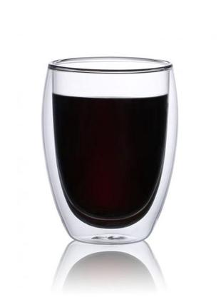 Набір скляних склянок із подвійними стінками con brioсв8335 2 шт