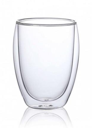 Набір скляних склянок із подвійними стінками con brioсв8335 2 шт2 фото