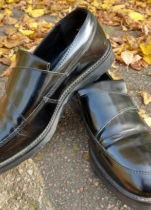 Мужские кожаные туфли лоферы asos1 фото